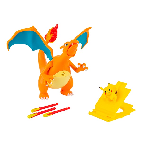 Pokémon DX Eletrônico Charizard Vs Pikachu - Imagem 1