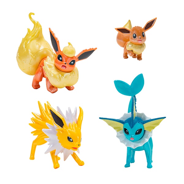 Pokémon Multievolution Eevee 4 Figuras