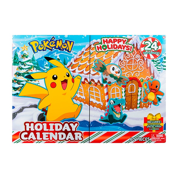 Pokémon Calendario Adviento 24 Piezas - Imagen 1