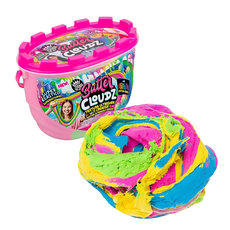 Butter Cloudz Cubo Rainbow Cotton Candy