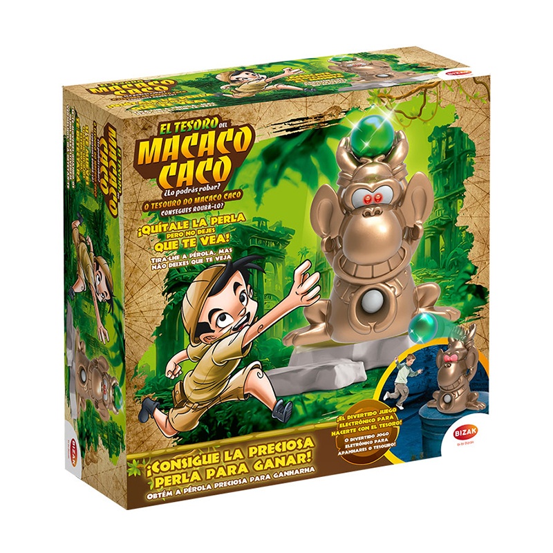 Juego El Tesoro del Macaco Caco