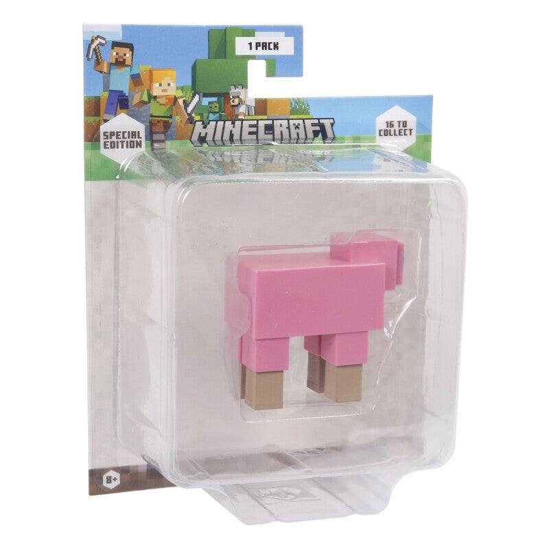 Minecraft Toppeez Figura Oveja Rosa - Imagen 1