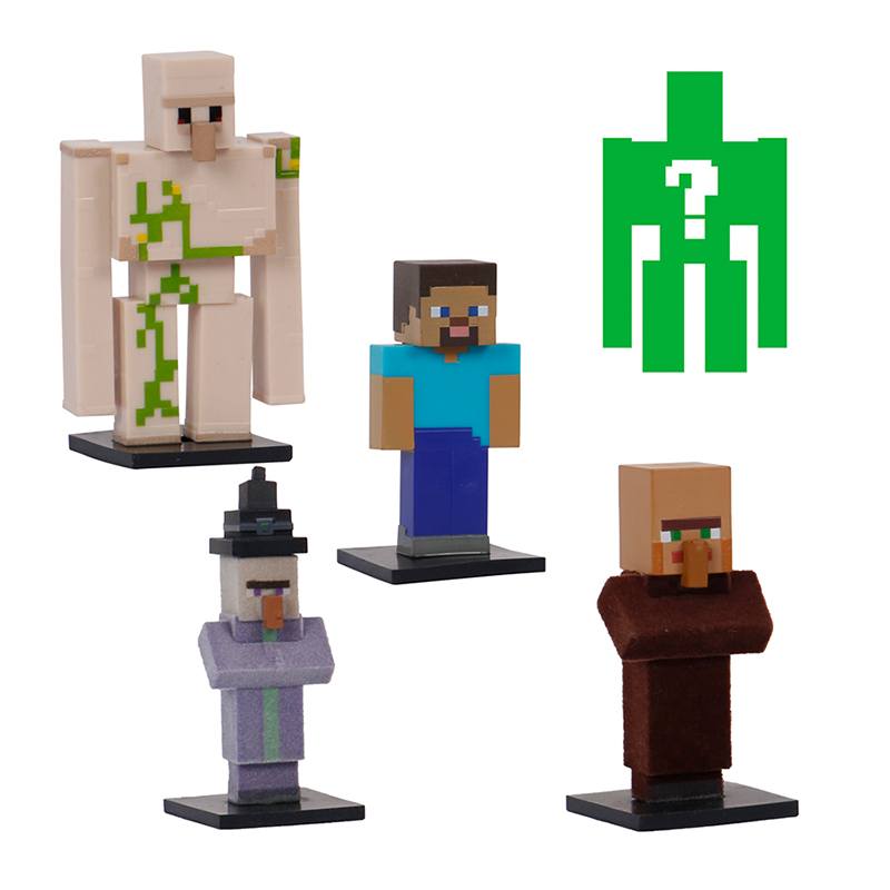 Minecraft Toppeez Pack 5 Figuras con Steve