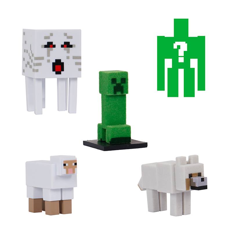 Minecraft Toppeez Pack 5 Figuras con Ghast