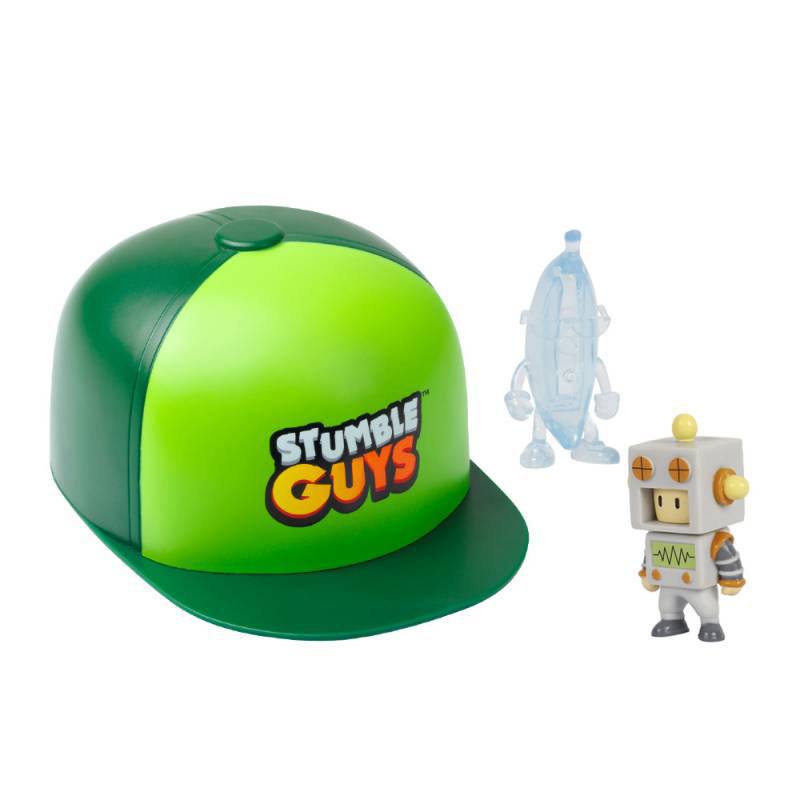 Stumble Guys Pack Gorra con 2 Figuras S2