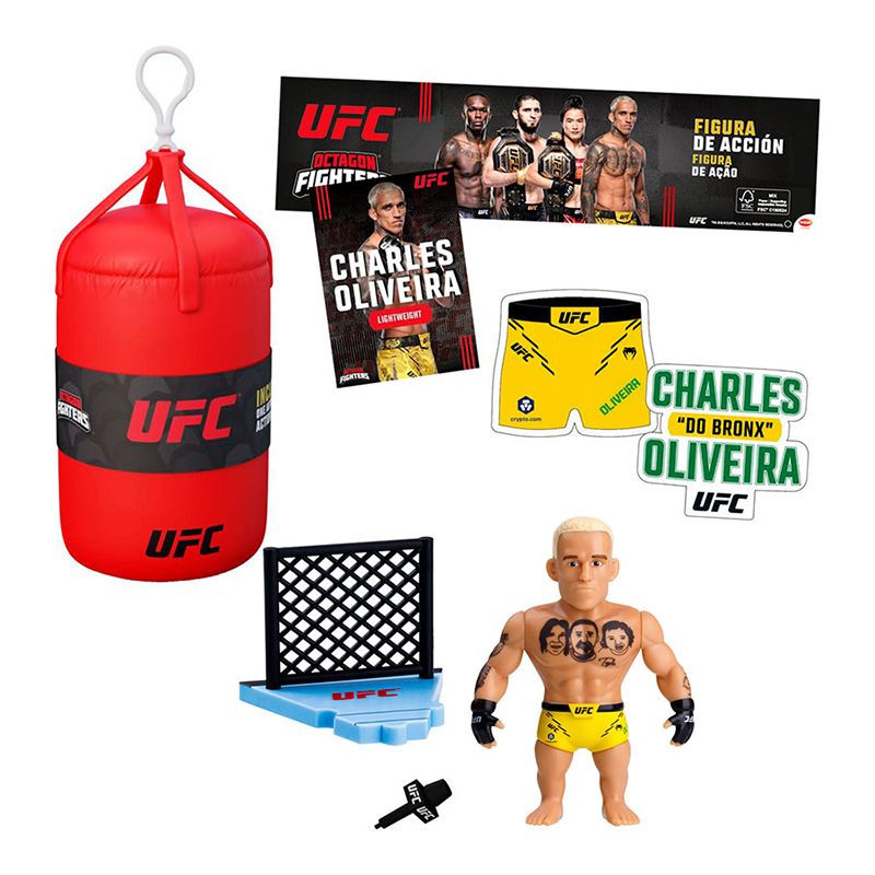 UFC Punching Bag Figura Articulada 7,5cm con Set de Lucha - Imagen 2