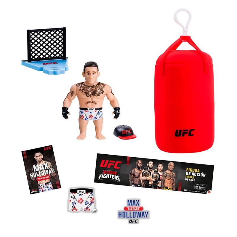UFC Punching Bag Figura Articulada 7,5cm con Set de Lucha - Imagen 3