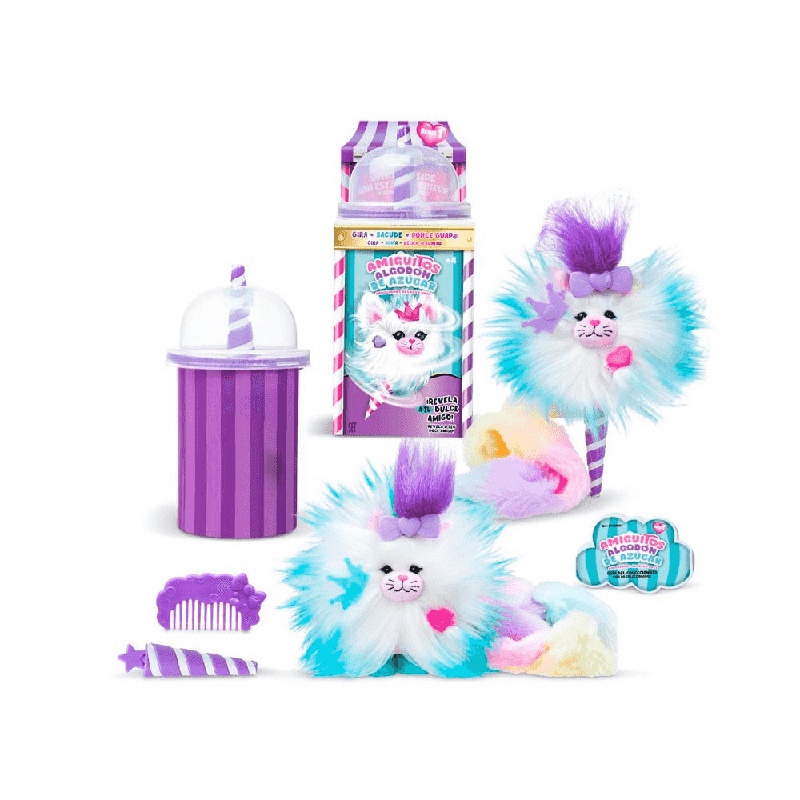 Amiguitos Algodón de Azúcar Pack Turquesa - Imagen 1