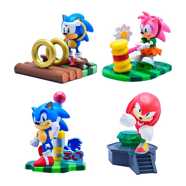 Sonic Figura Diorama Sorpresa 8cm - Imagen 1