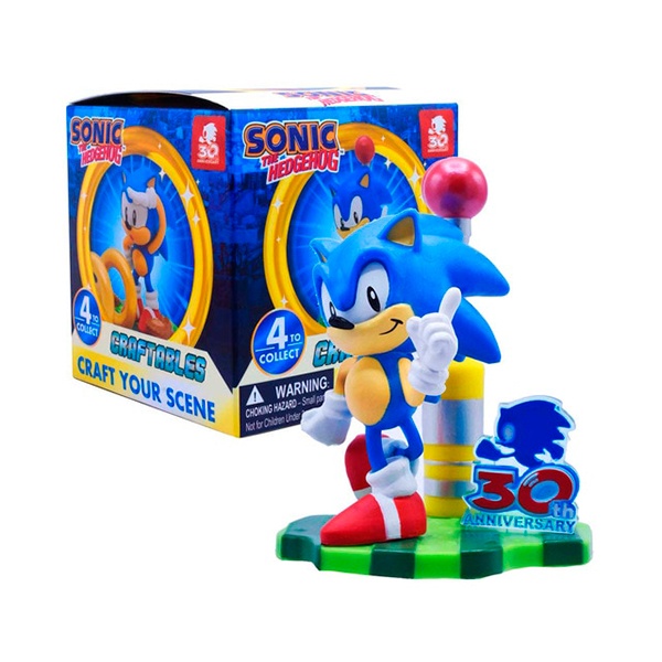Sonic Surprise Diorama Figura 8cm - Imagem 1