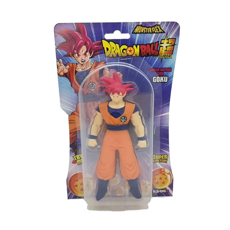 Dragon Ball Monster Flex Goku Super Saiyan God - Imagem 1