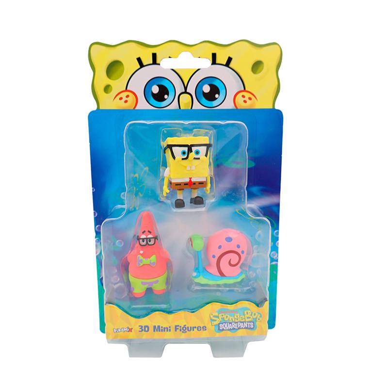 Bob Esponja Pack Figuras 5cm