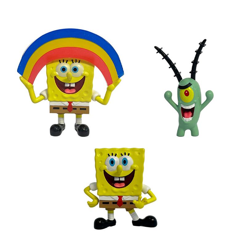 Bob Esponja Pack Figuras 5cm - Imagen 1