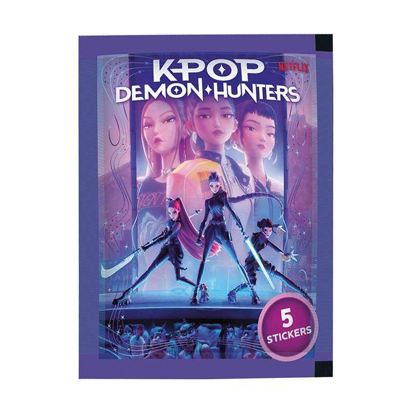 K-POP Demon Hunters Sobre 5 Cromos