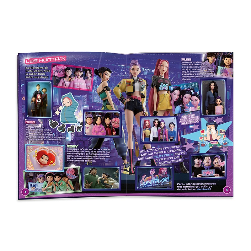 K-POP Demon Hunters Starter Pack con 2 Sobres - Imagen 1