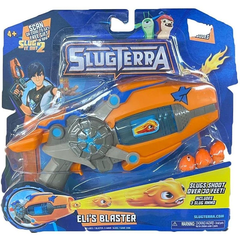 Slugterra Eli Blaster Pistola Lanzador Dardos - Imagen 1