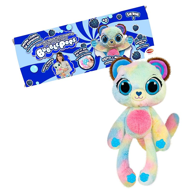 Bubble Pops Peluche Gigante Osito Mora