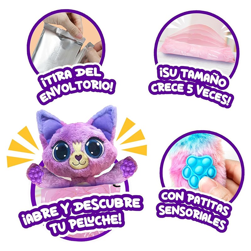 Bubble Pops Peluche Gigante Osito Mora - Imagen 1