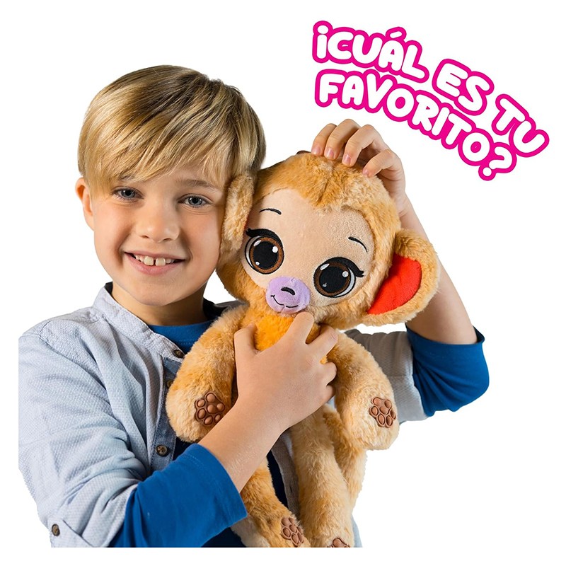 Bubble Pops Peluche Gigante Mono Virutas Cacao - Imagen 4