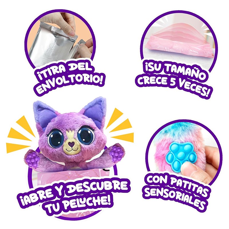 Bubble Pops Peluche Gigante Ratón Limón - Imagen 1