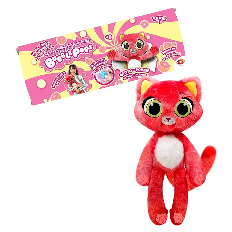 Bubble Pops Peluche Gigante Gatito Pomelo