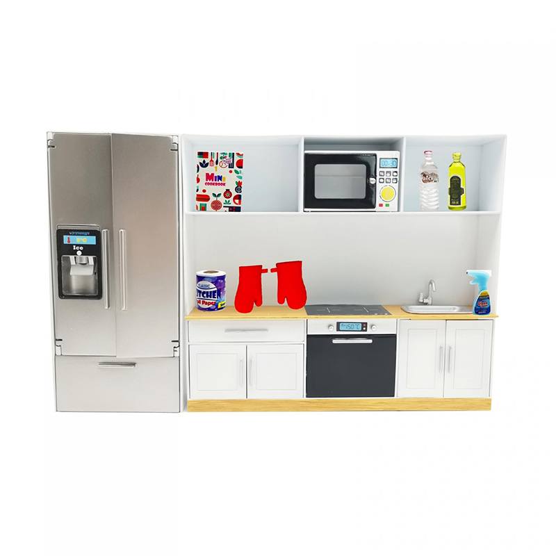 Mini World Playset Cocina con 5 Bolas - Imagen 2