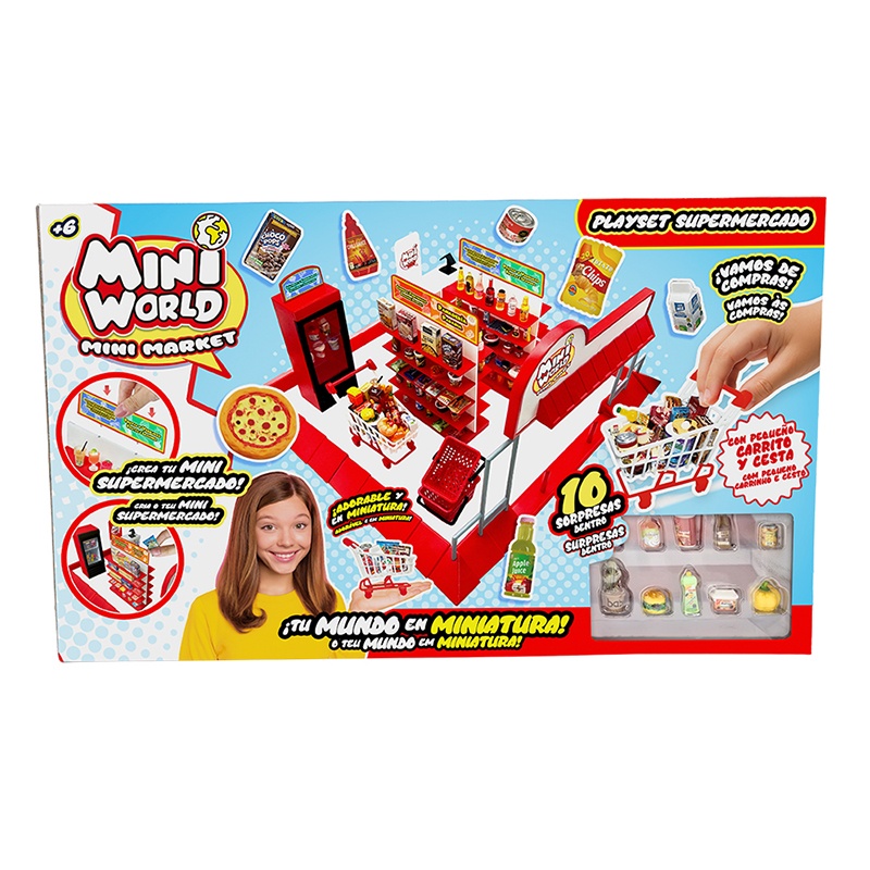 Mini World Playset Supermercado