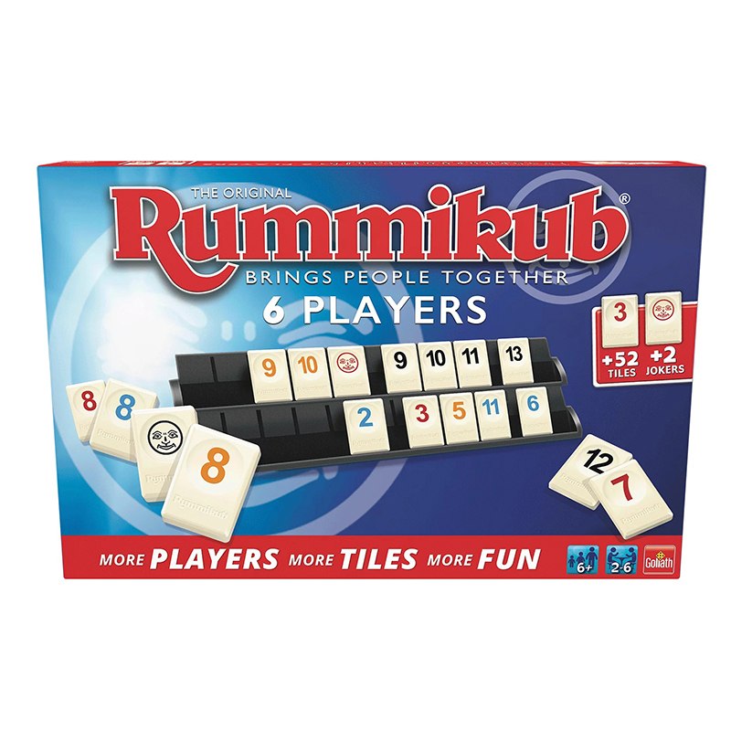 Juego Rummikub Original 6 Jugadores