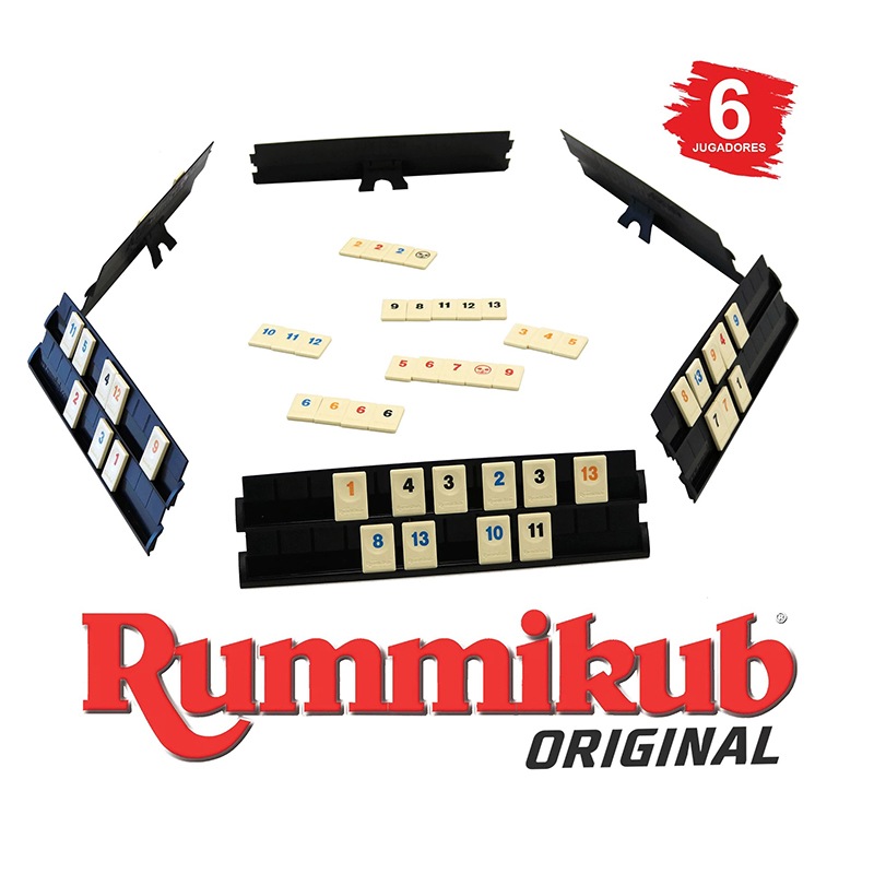 Juego Rummikub Original 6 Jugadores - Imagen 1