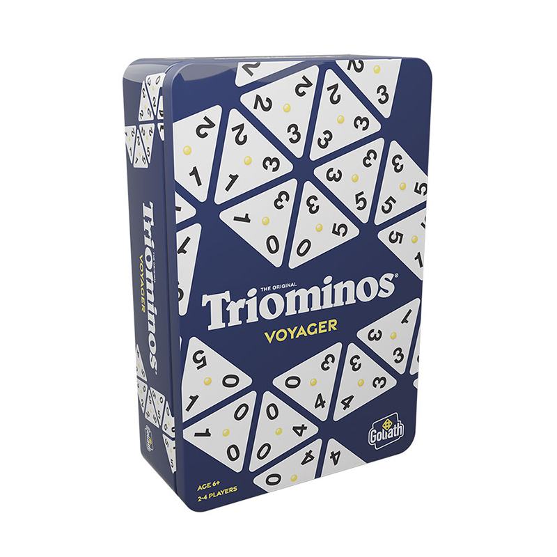 Juego Triominos Caja Metálica