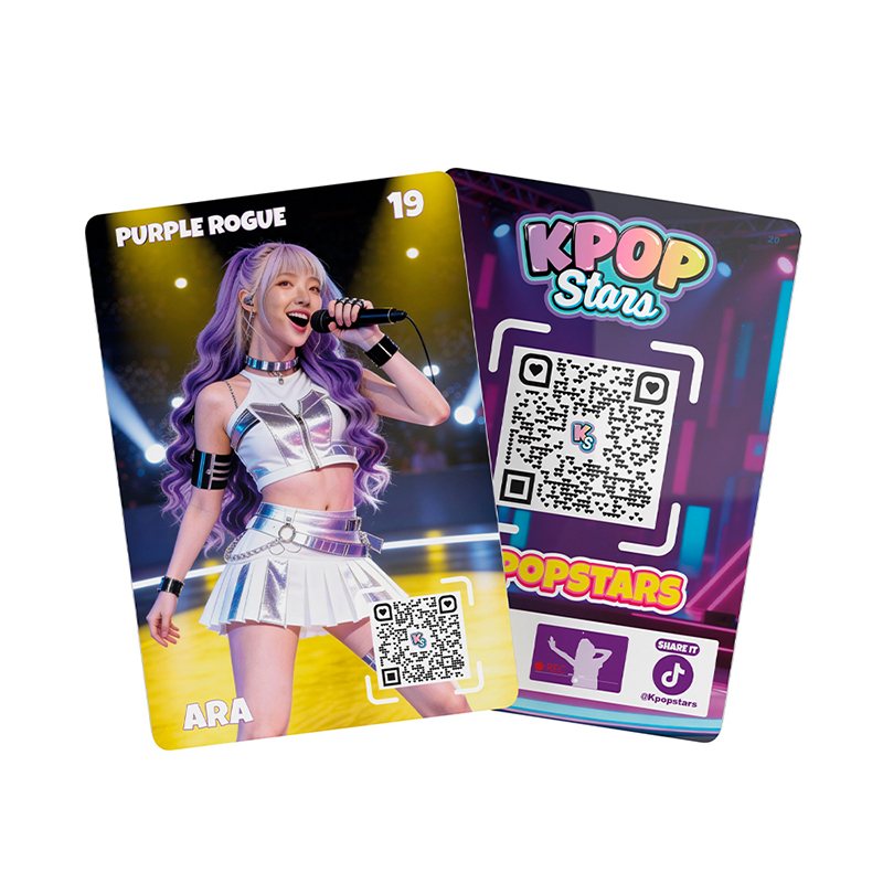 K-POP Stars Sobre 6 Photocards Interactivas - Imagen 1