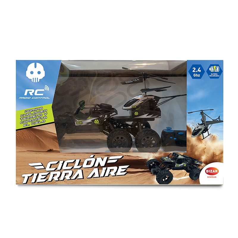 Coche Ciclón Tierra Aire R/C - Imagen 2