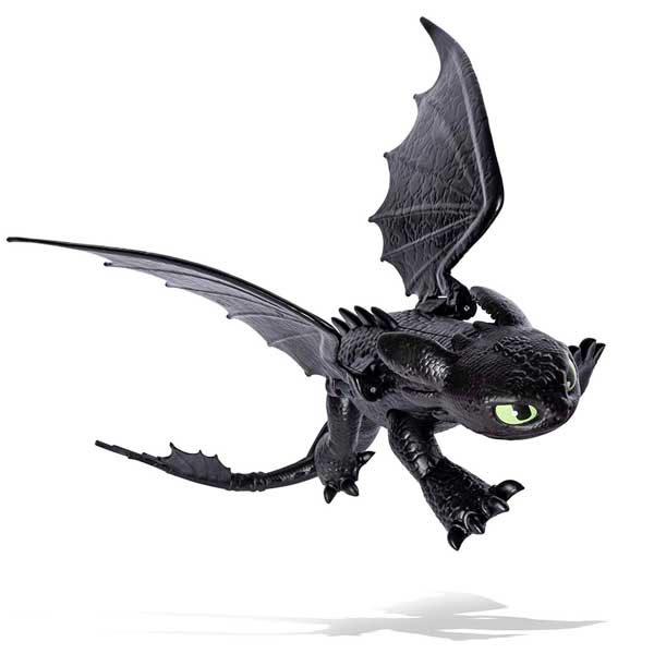 Dragones de Berk Figura Dragón Desdentado Articulada - Imagen 1
