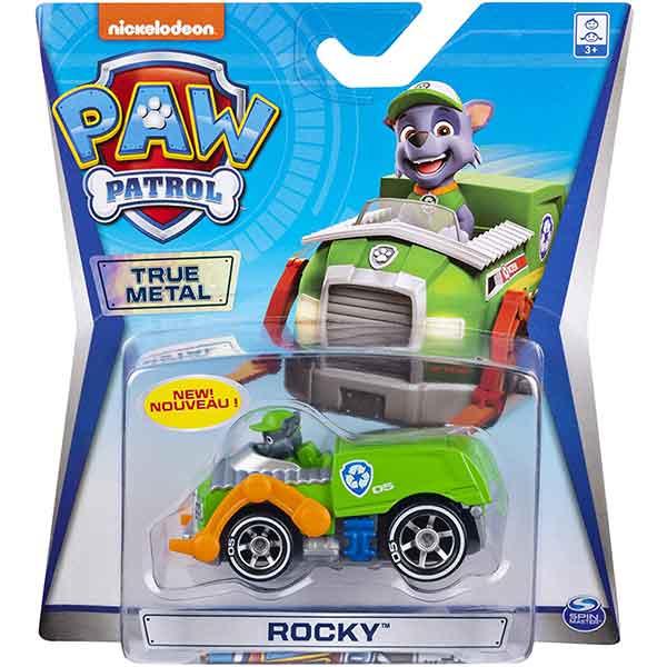 Rocky amb Vehicle Metall Patrulla Canina - Imatge 1