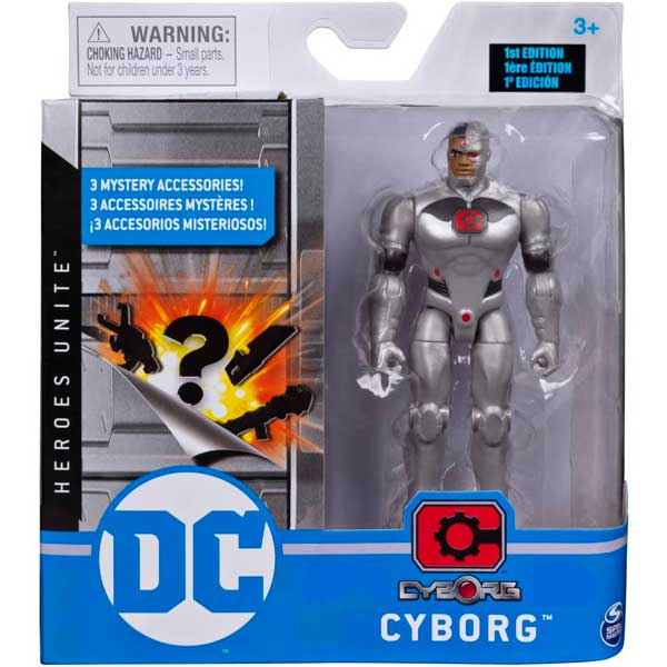 DC Figura Cyborg Articulada 10 cm - Imagem 2