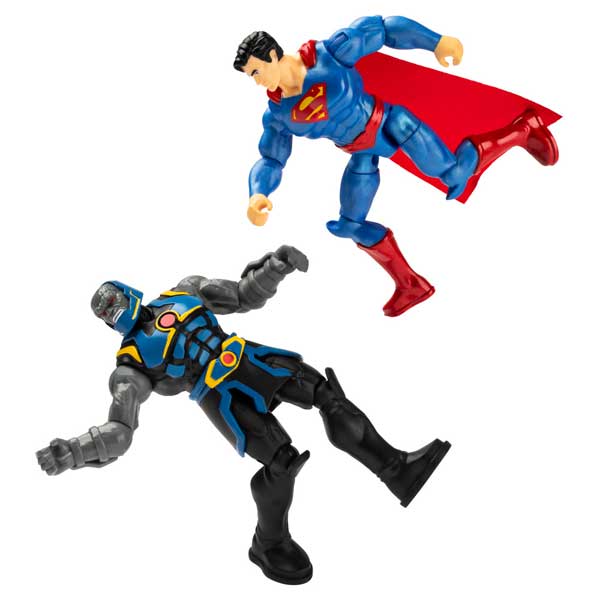 DC Comics Pack Figuras de Pelea Superman y Darkseid 10 cm - Imatge 1