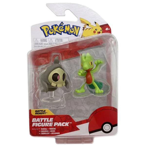 Pokémon Figura Combate Duskull y Treecko