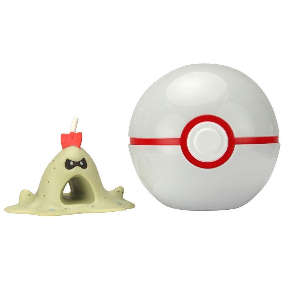 Pokémon Figura Pokeball Clip N'Go Sandygast - Imagem 1