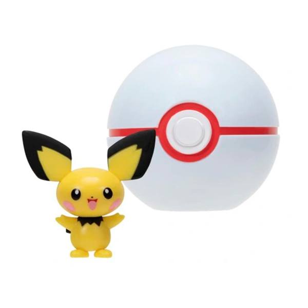 Pokémon Pokeball Clip'n'Go Pichu - Imagem 1