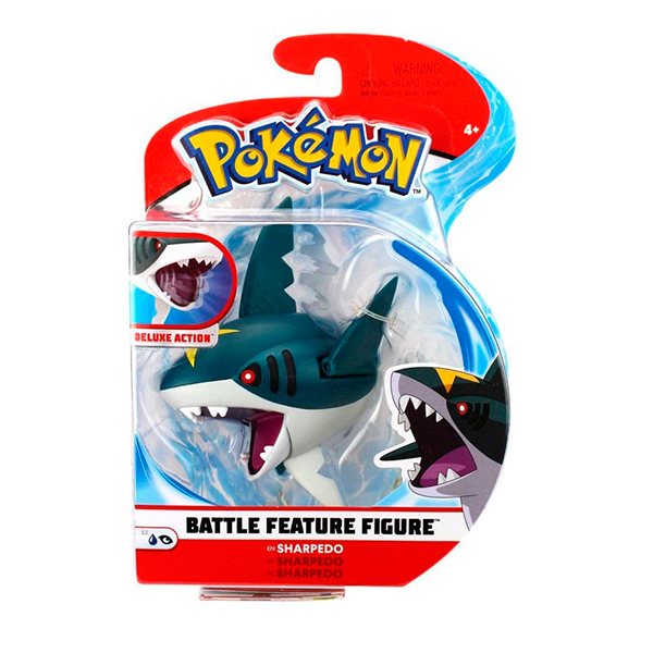 Pokémon Figura Sharpedo com Mecanismo - Imagem 1