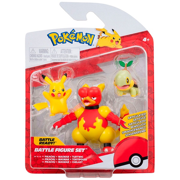 Pokémon Multipack 3 Figures Magmar - Imatge 1