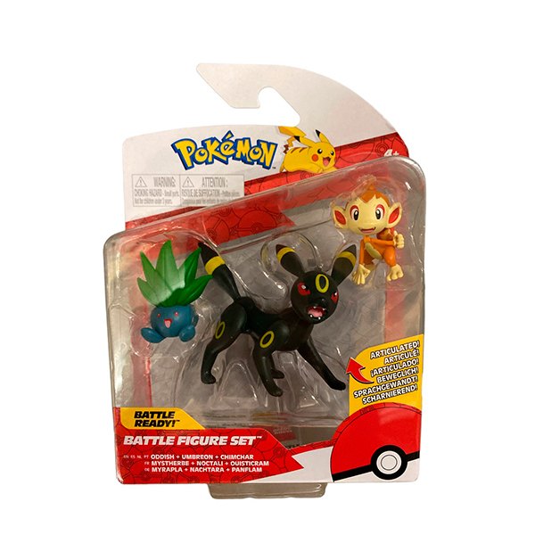 Pokémon Multipack 3 Figuras Umbreon - Imagem 1