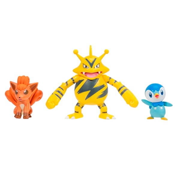 Pokémon Multipack 3 Figuras Electabuzz - Imagem 1