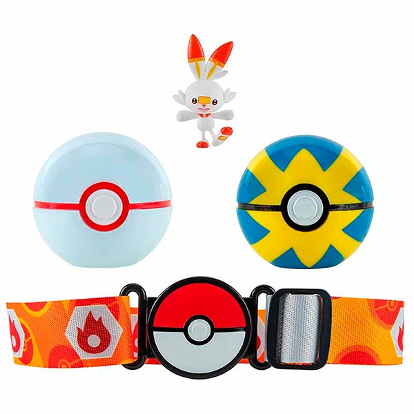 Pokémon Cinturón Ataque Naranja - Imagen 1