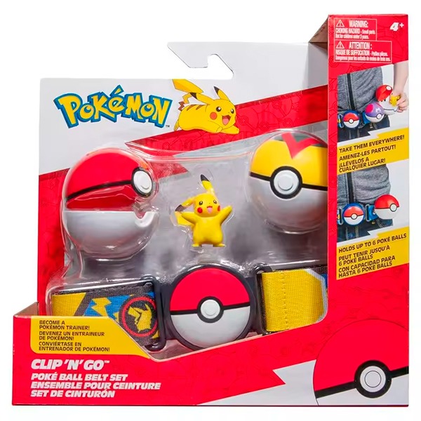 Pokémon Cinturón Ataque Pikachu - Imagen 1