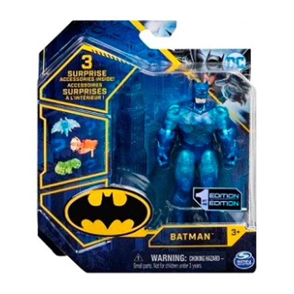Batman Figura Batman Azul Articulada 10 cm - Imagen 1