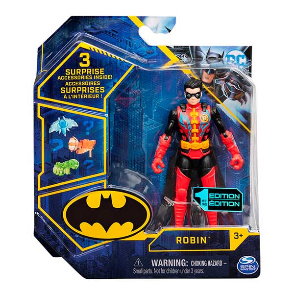 Batman Figura Robin Bat-Tech 10cm - Imatge 1