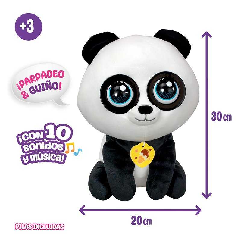 Guiñitos Peluche Gigante Interactivo Panda - Imagen 1