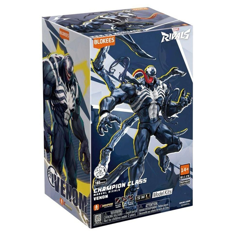 Blokees - Maqueta Figura Venom Spiderman Champion Class