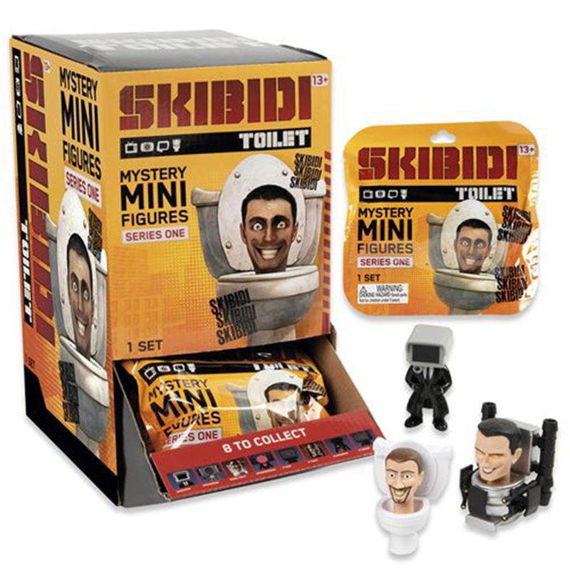 Skibidi Toilet Figura Mini Mystery 6cm